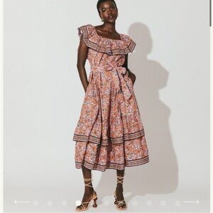 NWT Cleobella Marianne Midi Dress-Asilah size large